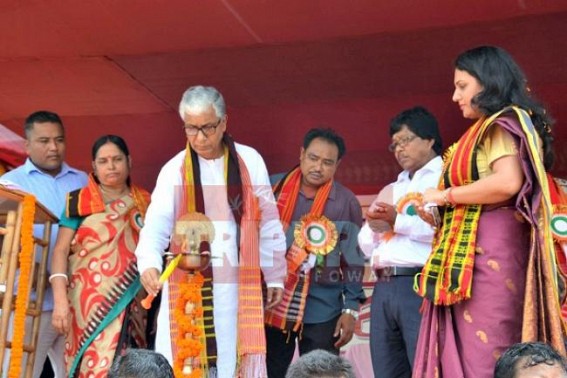 CM inaugurates Shilachari RD Block CM inaugurates Shilachari RD Block